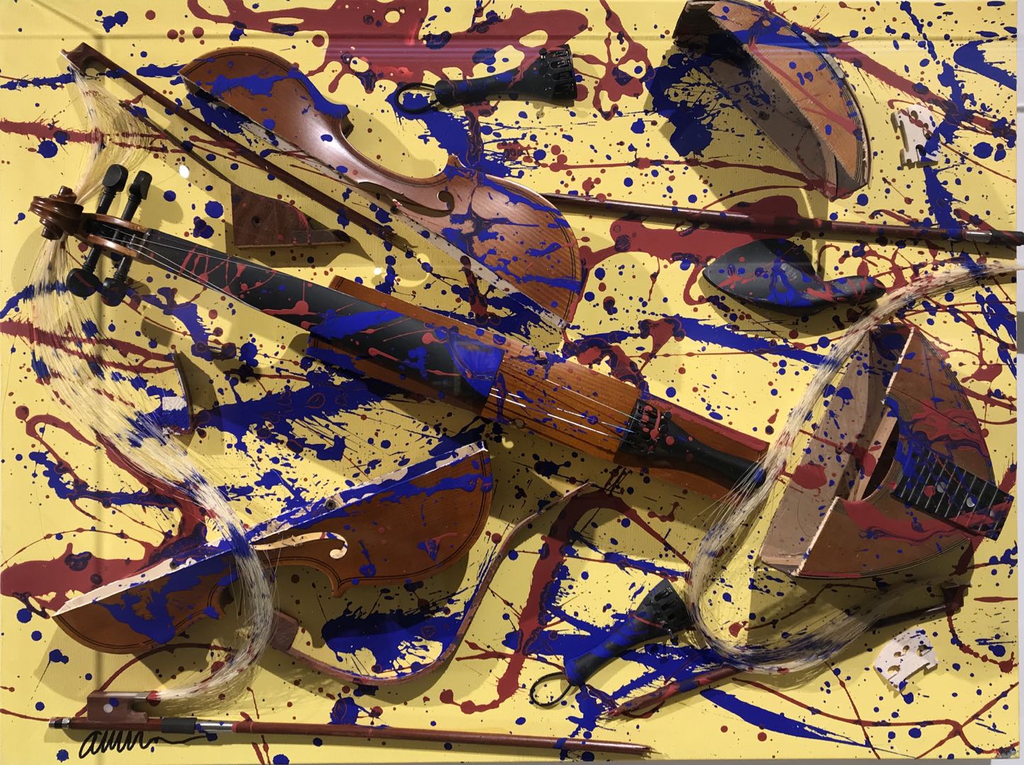 6,(法)阿曼  布上装置绘画.jpg